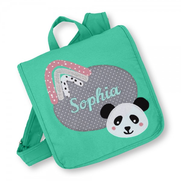 Kindergartentasche Sophia Panda mit Namen